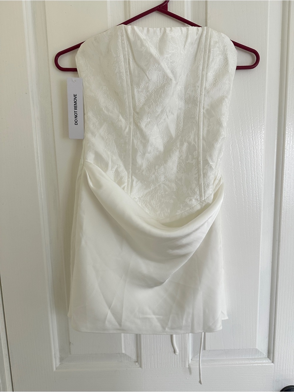 Princess Polly White Strapless Mini Corset Dress - Picture 2 of 4